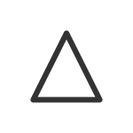 Triangle Small SVG Icon
